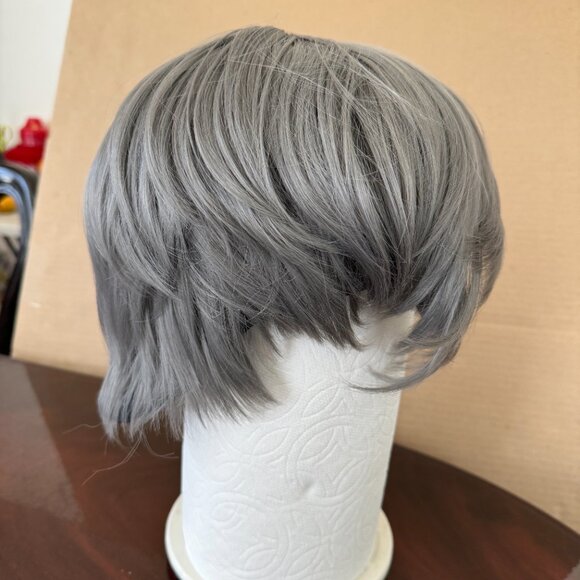 Synthetic Costume/Cosplay Wig - Gray - Picture 2 of 13